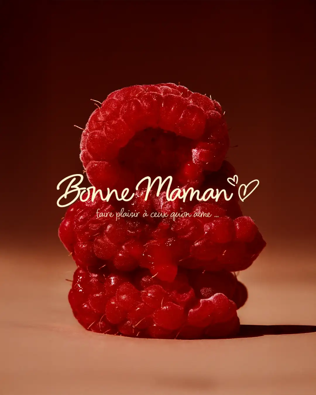 affiche cliquable du projet de refonte Bonne Maman