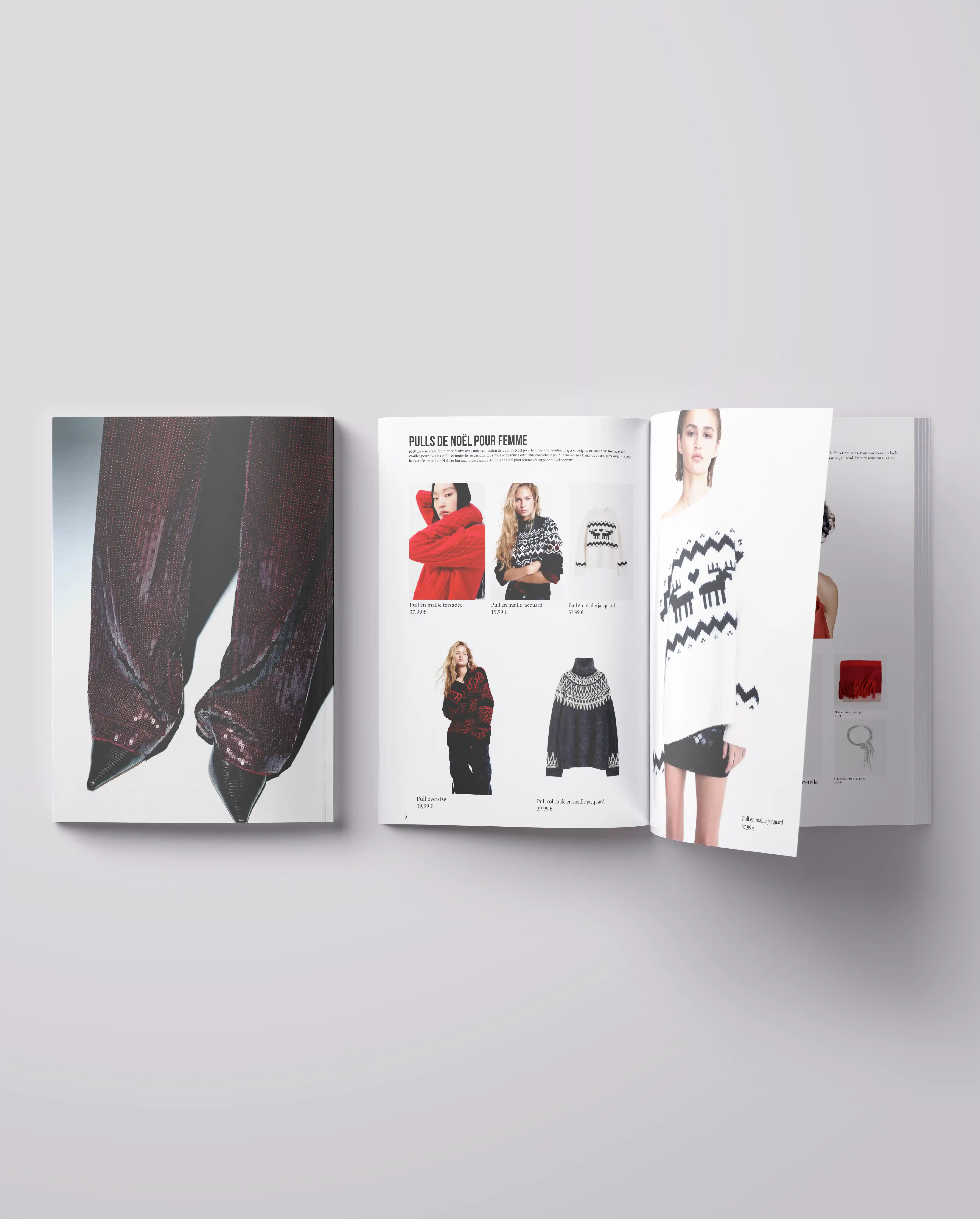 affiche cliquable du projet sur H&M