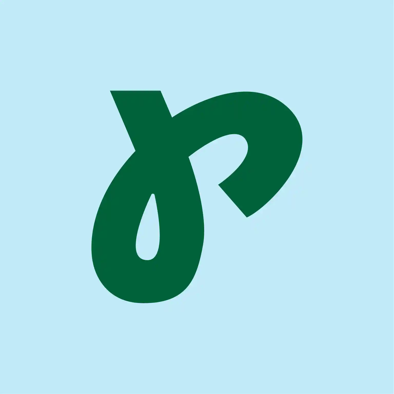 présentation du logo sur fond bleu