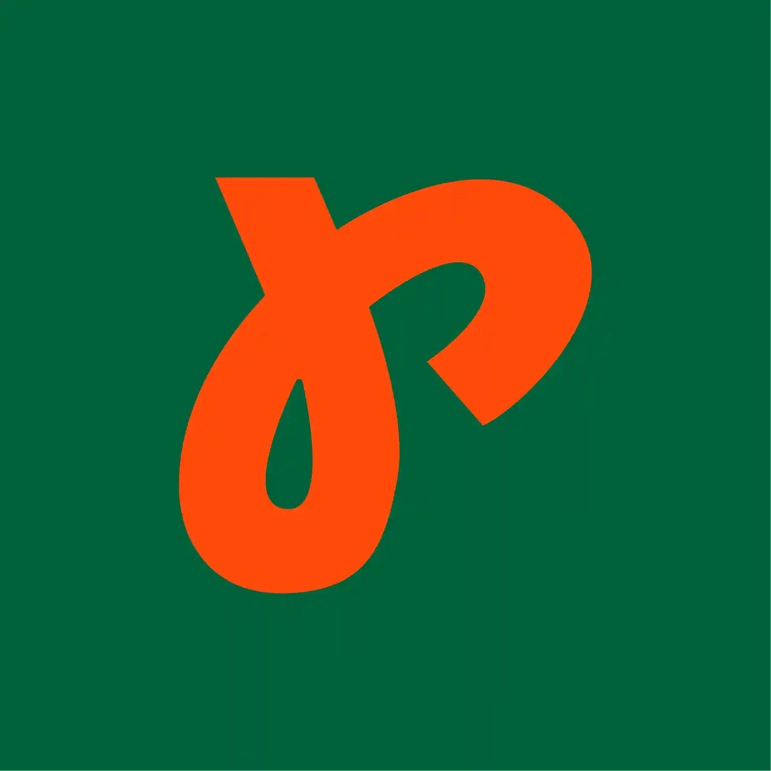 présentation du logo sur fond vert